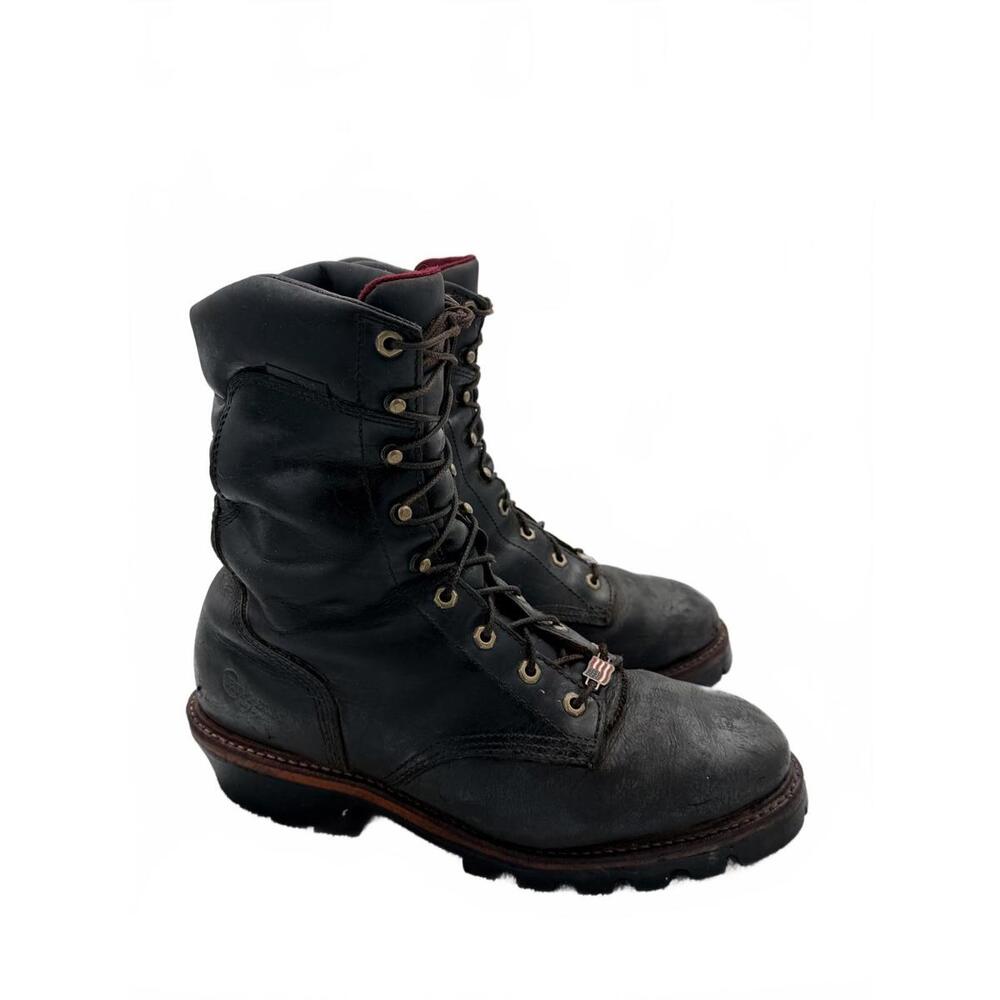 Chippewa Waterproof USA-Made 25406 Super Logger Boots 12EEE - Picture 4 of 8